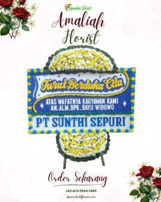 Papan Bunga Duka di Koto Bento