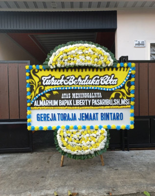 Papan Bunga Duka di Koto Bento