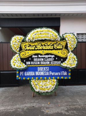 Papan Bunga Duka di Koto Bento