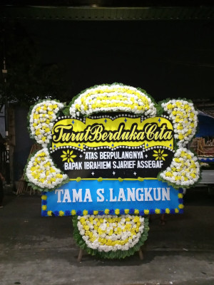 Papan Bunga Duka di Koto Bento