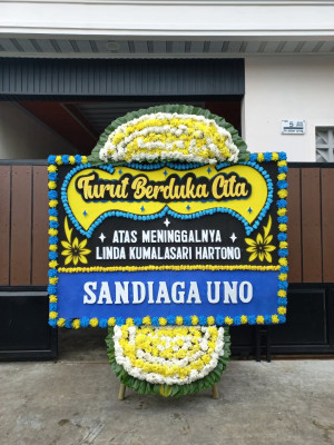 Papan Bunga Duka di Koto Bento